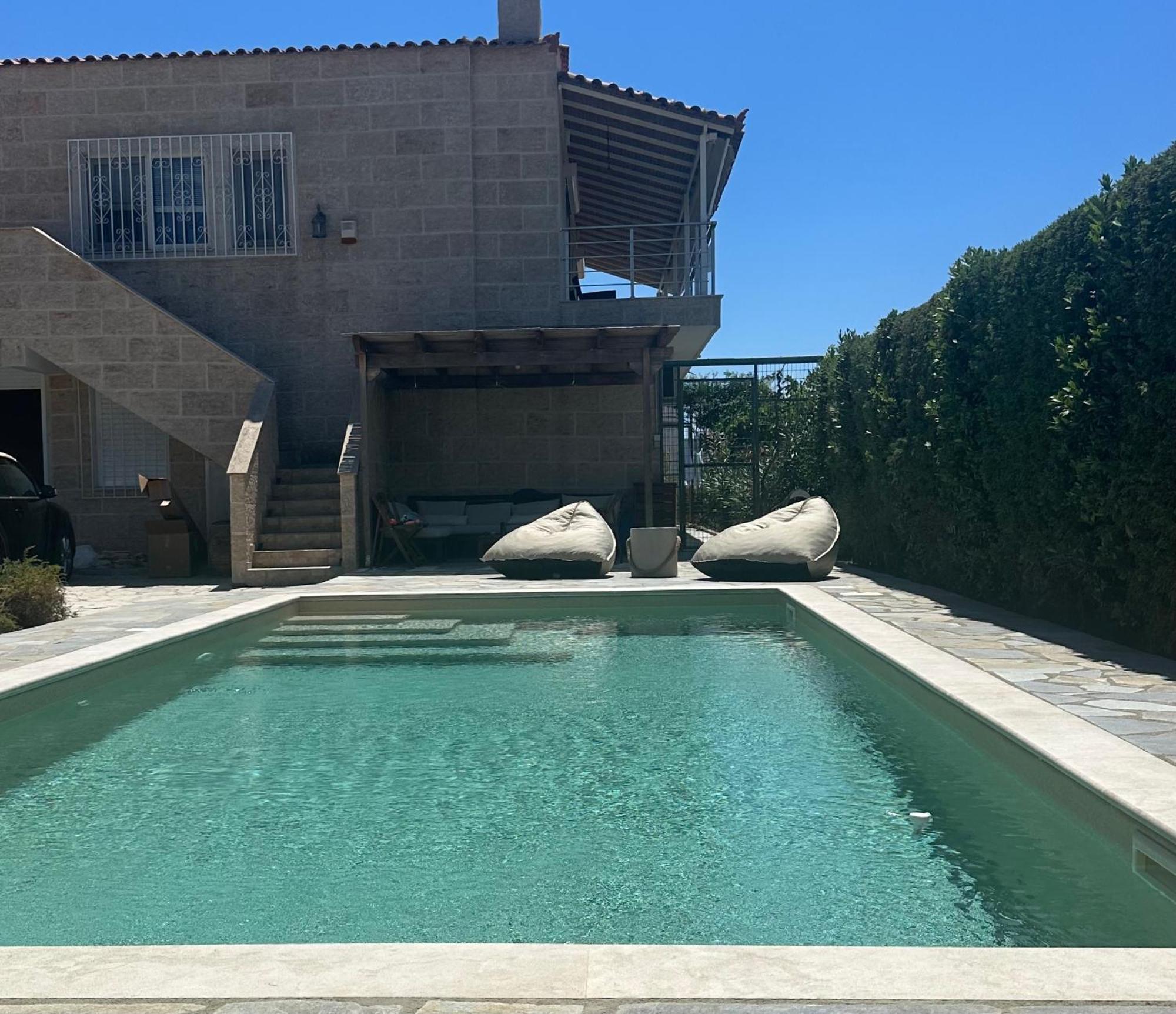 Villa Agia Marina 5M Walk To The Beach With Private Pool Экстерьер фото