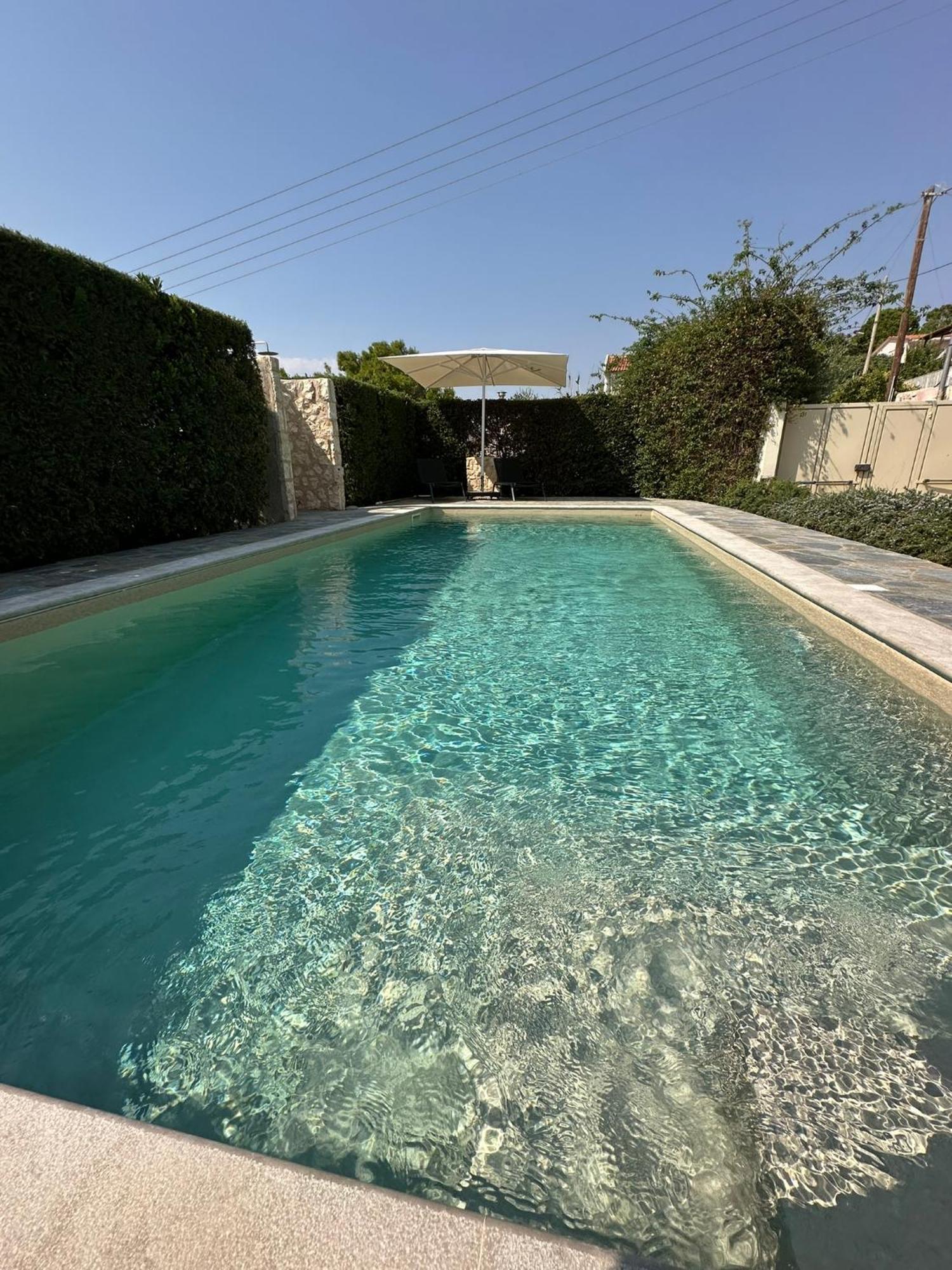 Villa Agia Marina 5M Walk To The Beach With Private Pool Экстерьер фото