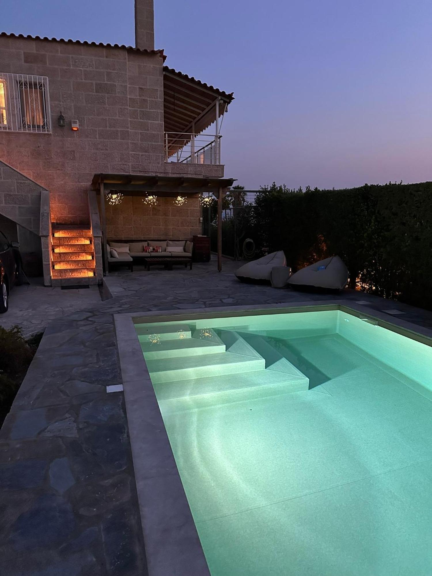 Villa Agia Marina 5M Walk To The Beach With Private Pool Экстерьер фото
